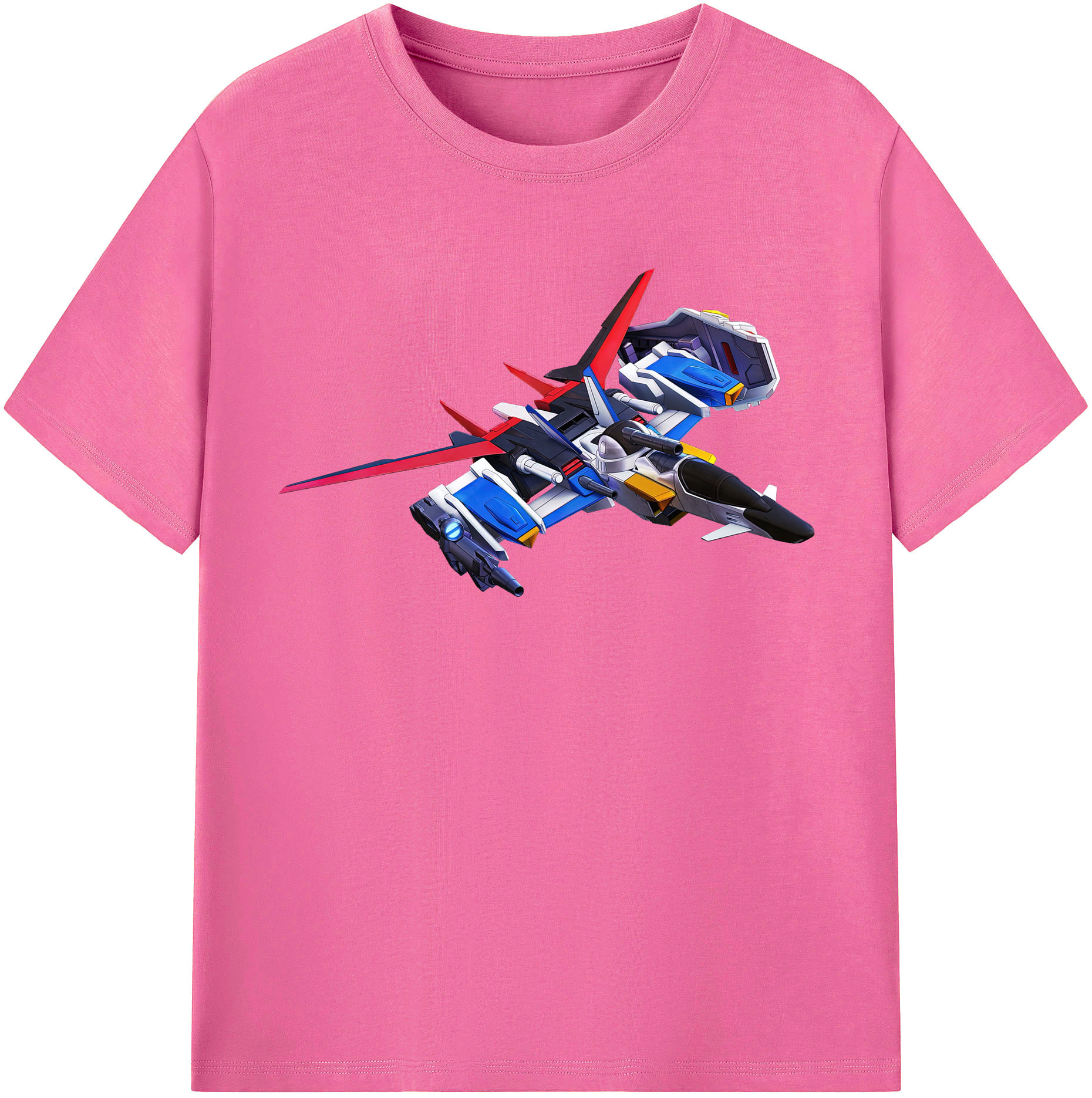 （画像用） 機動戦士ガンダム Mobile Suit Gundam レディースカジュアルプリントTシャツ（綿100％）